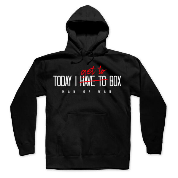 TODAY I GET TO BOX - HOODIE - $1F3SXH$ Thumbnail